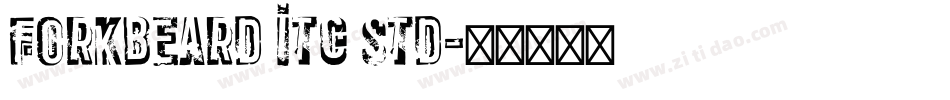 Forkbeard ITC Std字体转换